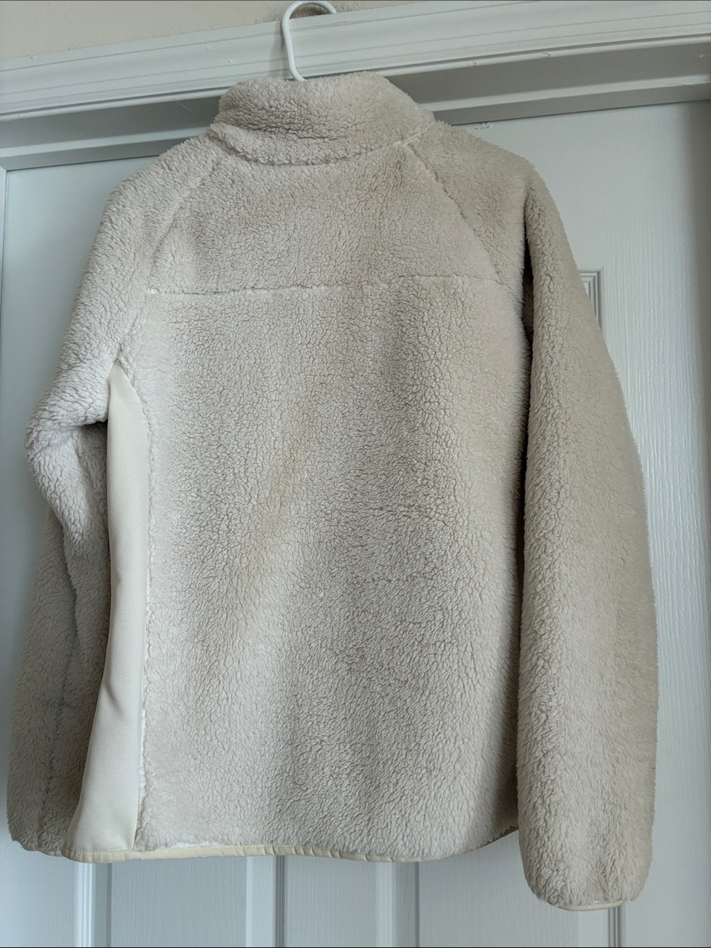 Columbia Fire Side II Gorpcore Sherpa Full-Zip Jacket Cream Women's XL Hiking - Picture 6 of 7